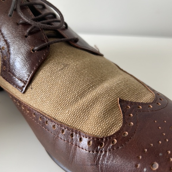 From London! Size 45 Dune shoes. Great condition. Two tone oxfords! Funky style! main image 7